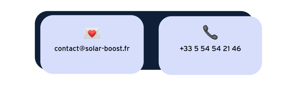 Page produit Solar Boost