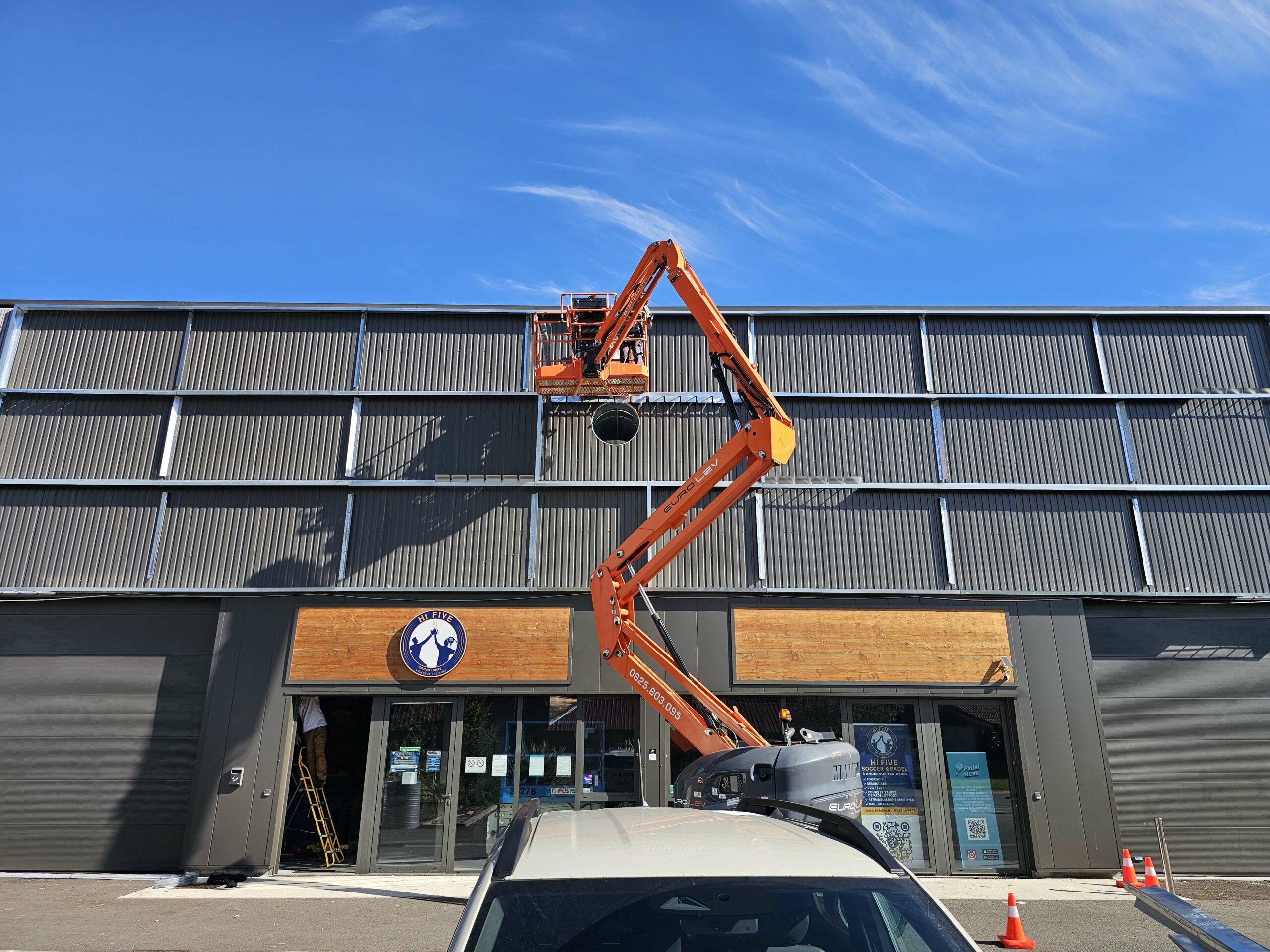 Chantier Hi Five solution R' Booster