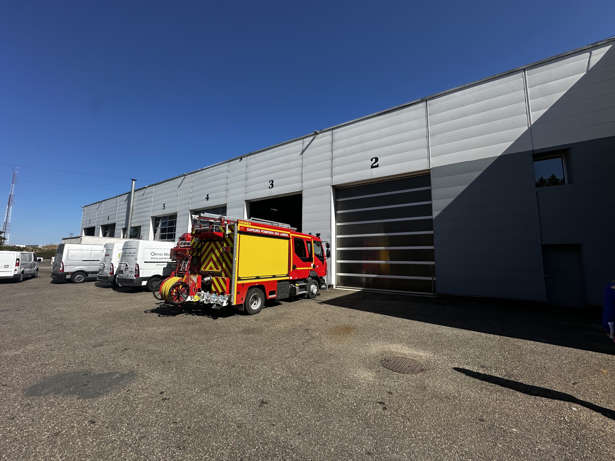 Renault Trucks avant installation chauffage solaire R' Booster