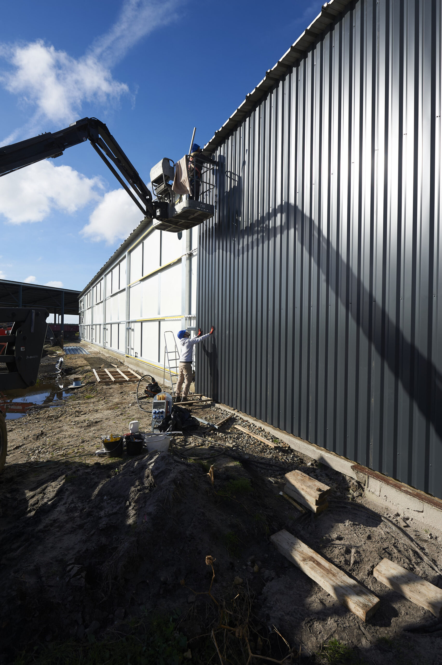 Pose capteur solaire R' Booster solution de chauffage