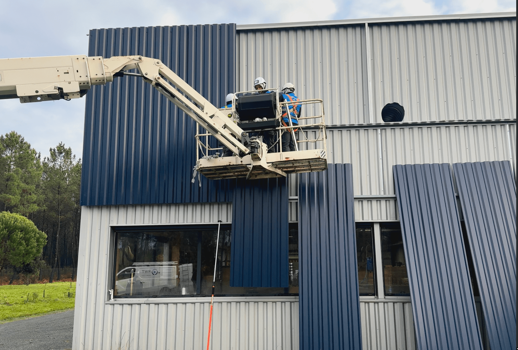 Bardage R' Booster, solution de chauffage, Adam